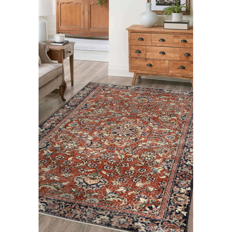 Chartian Rectangle 128 cm x 230 cm Oriental Wool Hand Loomed Kilim Area Rug