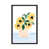 Black Floater Framed