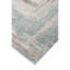 Hand Knotted Abstract Area Rug in Blue/Charcoal/Beige-1695532276