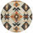 Machine Washable Indoor/Outdoor Xhevrie Ivory Rug-1266292250