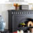 Retro Simple Painted Solid Wood Accent Cabinet