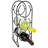 3 Bottle Tabletop Wine Bottle Rack-791679188