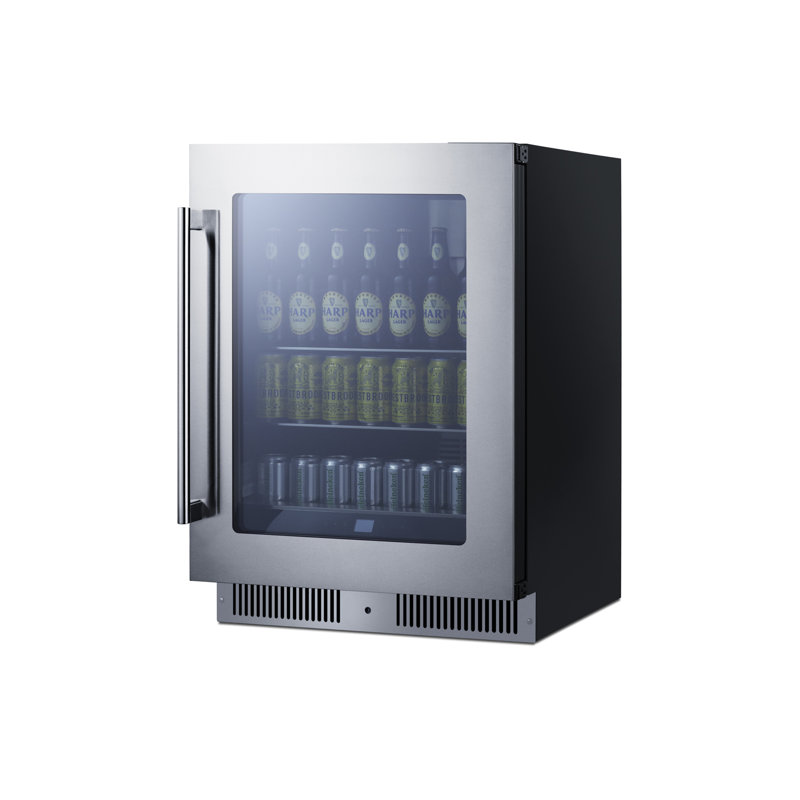 Summit Appliance 24" Wide Built-In Beverage Center, Right Handed