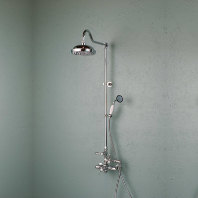 Douche thermostatique exposée et à main par Strom Living