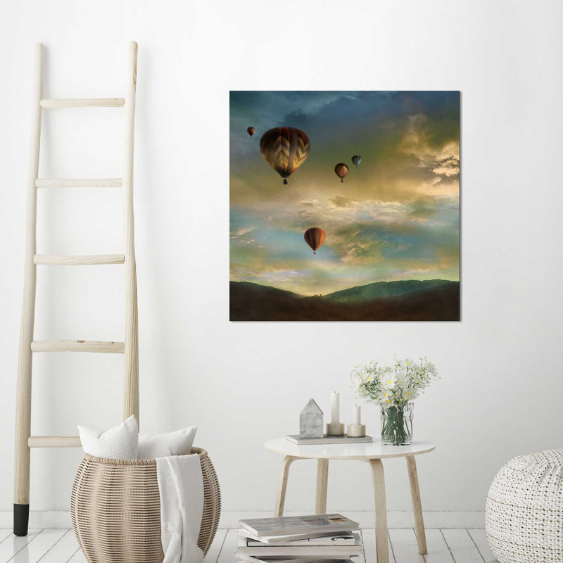 «Sunset Rendezvous», reproduction de photo, H 18 po x l 18 po x P 1 po, Toile tendue