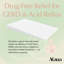 Surmatelas Alwyn Home - taille de 5 pouces - support incliné sous le matelas, 5 po-2001341905