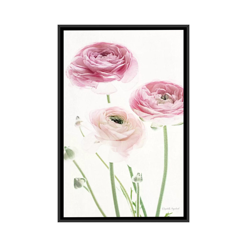 «Light And Bright Floral VI» par Elizabeth Urquhart - Giclée sur toile tendue avec châssis, H 26 po x l 18 po x P 1,5 po