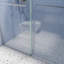 Porte de douche sans cadre avec l 48 po x H 76 po