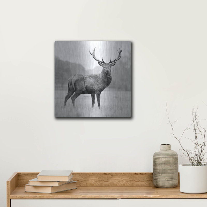 «Proud Deer» par PhotoINC Studio, H 12 po x l 12 po