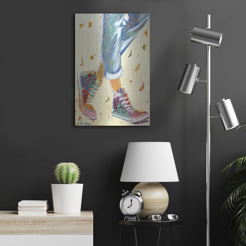 " High Tops " by Pamela Beer, 24" H x 16" W