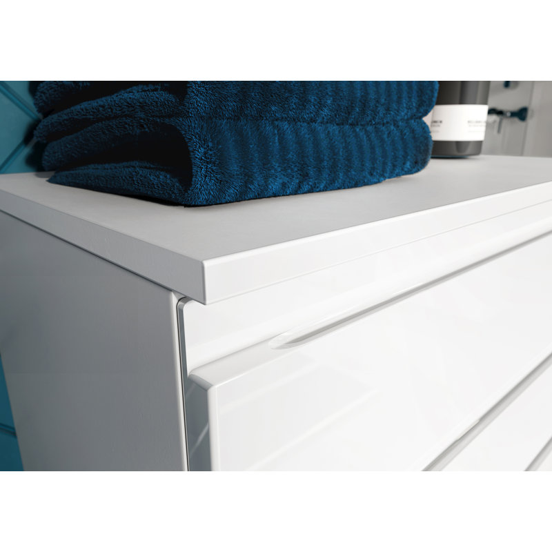 Musson Freestanding Bathroom Cabinet, White