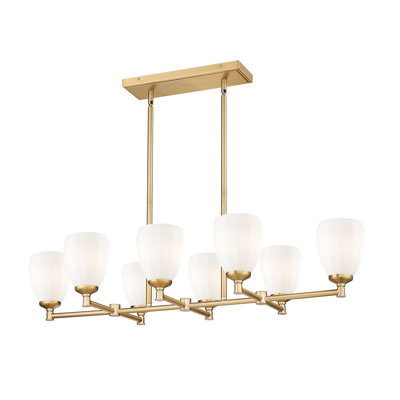 Matheny 8 Light Linear Chandelier