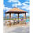 13X13ft Outdoor Pop Up Gazebo, Height Adjustable Pop Up Tent Gazebo With Mesh Cover-110771500