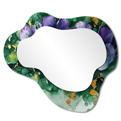 Miroir asymétrique irrégulier Emerald