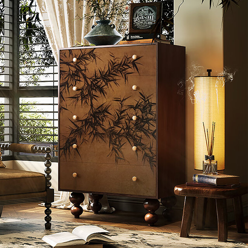 Armoire décorative haut de gamme à cinq tiroirs