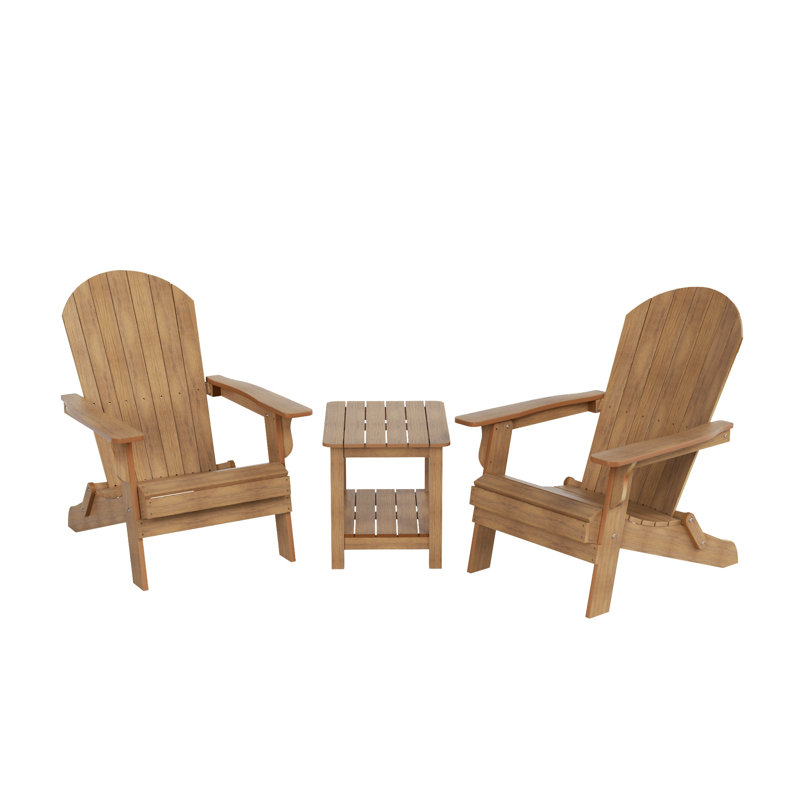 Arrlo 2 - Person Patio Conversation Set, Brown