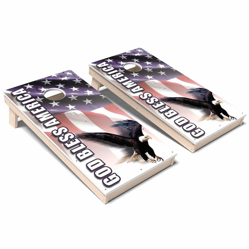 Ensemble de planches de jeu toutes saisons God Bless America 2.0, Ajouter un étui et des lumières