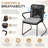 Bristol Modern 3-Piece Outdoor Bistro Conversation Set - Stackable Rope Woven Patio Dining Chairs with Cushions - Solid Acacia Wood Top Table (Set of 2 Chairs + 1 Table)
