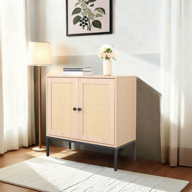 Buffet 32 "avec rotin