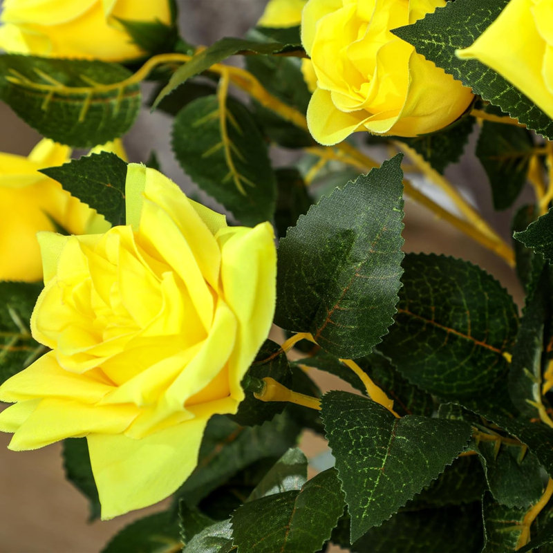 Arrangement in Pot, Yellow