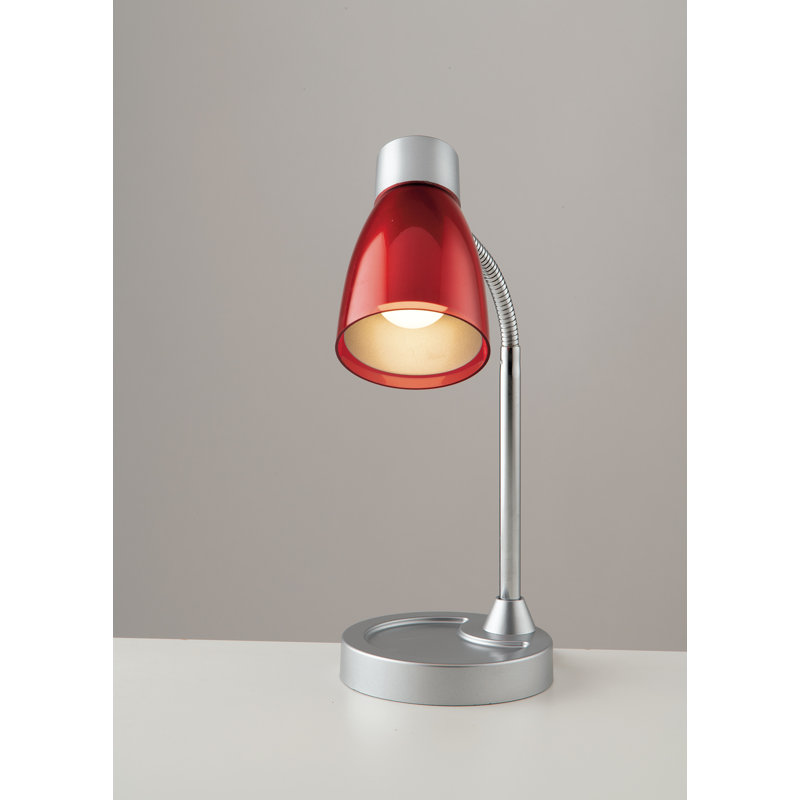 Camrin Metal Desk Lamp, Red, Red, Red
