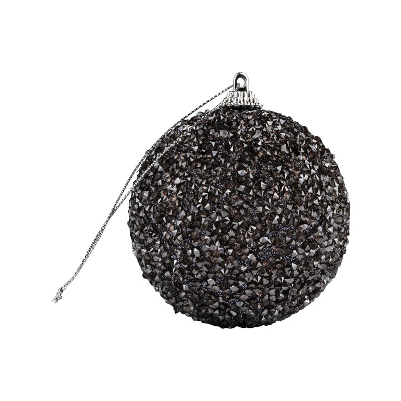 Luminous Tree Ornament (Set of 6) -, Charcoal