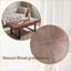 Table basse rustique en bois manufacturé industriel avec surface de parquet fabriquée à la main Pieds en métal durables pour le salon