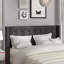Chareese Upholstered Wingback Headboard-24763031-35934389