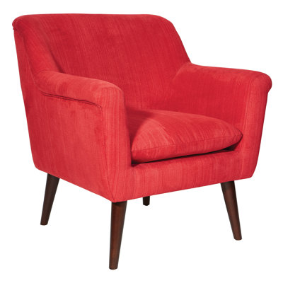 Cresson 29.75" Wide Polyester Armchair by George Oliver