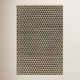 Addy Handmade Black, Brown Rug