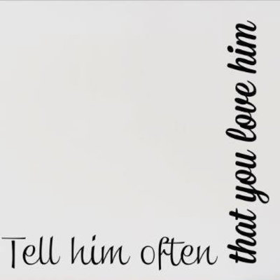 Text & Numbers Wall Decal