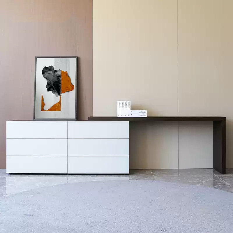 Commode de chambre principale légère et luxueuse