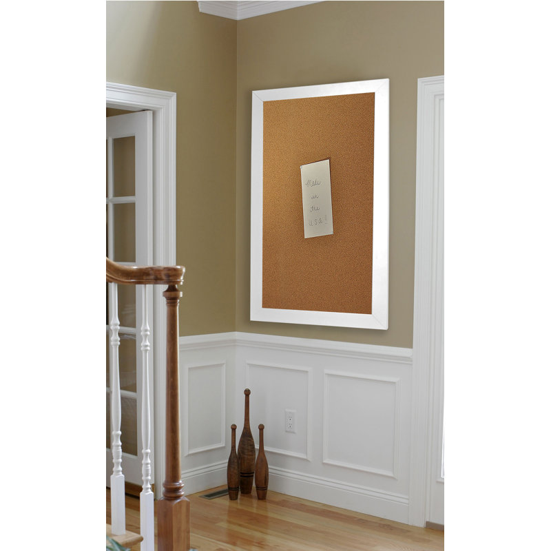 Babillard mural Linlin, 5' 6" H x 2' W, White