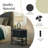 Acelyn Tambour Nightstand/Side Table-982571428