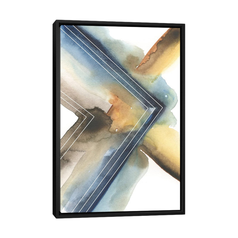 «Cassini II», reproduction sur toile, H 26 po x l 18 po x P 1,5 po, Toile avec cadre noir, Pas de tapis