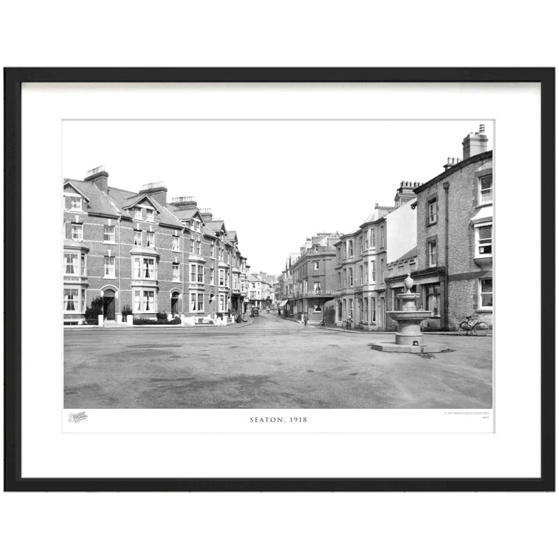 Seaton, 1918 by Francis Frith - Single Picture Frame Print, 45cm H x 60cm W x 2.3cm D