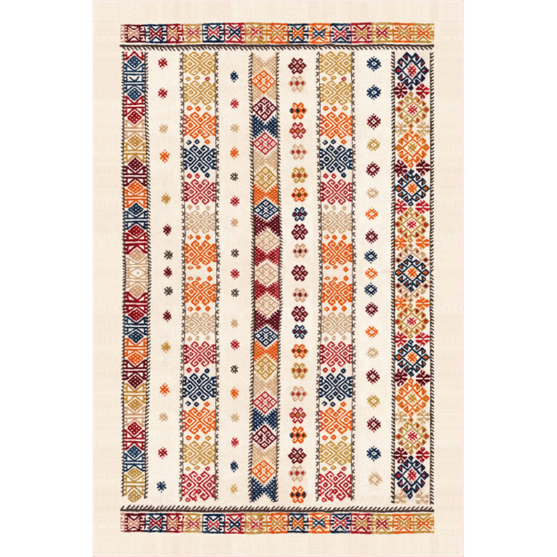 Luxurious Velvet Area Rug, 5.9 x 9.2 Feet | 100% Velvet Fabric, 100% Cotton Sole, 0.4 in Pile Height | Antibacterial, Non-Slip, Machine Washable | Elegant 3D Digital Print for Living Room & Bedroom Decor