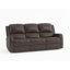 Demers 78" Modern & Contemporary Leather Manual Double Reclining Sofa with Durable Wood & Metal Frame and Comfortable Foam