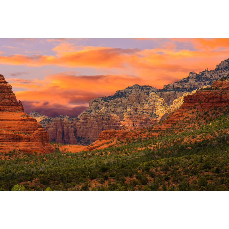 Sedona Arizona - Photographie sur toile tendue, H 8 po x l 12 po