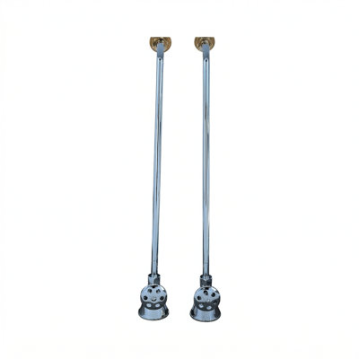 Ensemble d'alimentation de baignoire avec tube simple décalé de Strom Living
