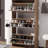 3-Drawer Shoe Storage Cabinet, 3-Tier Wood Shoe Rack Storage Organizer