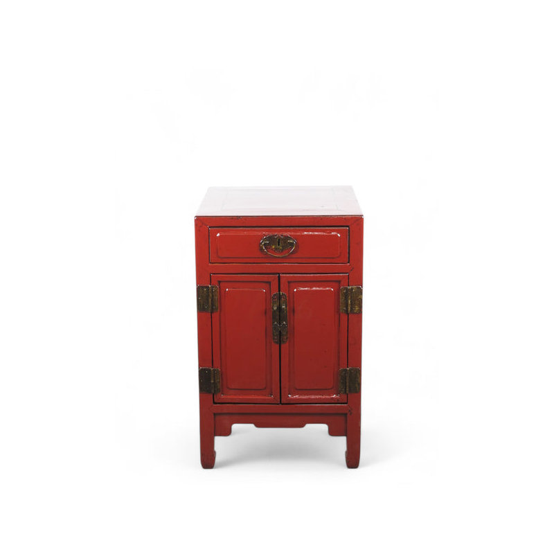 1 - Drawer Solid Wood Nightstand