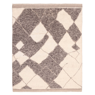 Looma Cream, Grey Rug 8'2" x 10'2"