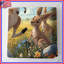 Couvre-lit matelassé Kangaroos In Wildflowers-126736962