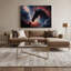 «Space Horsehead Nebula», art mural sur toile mauve-1485031820