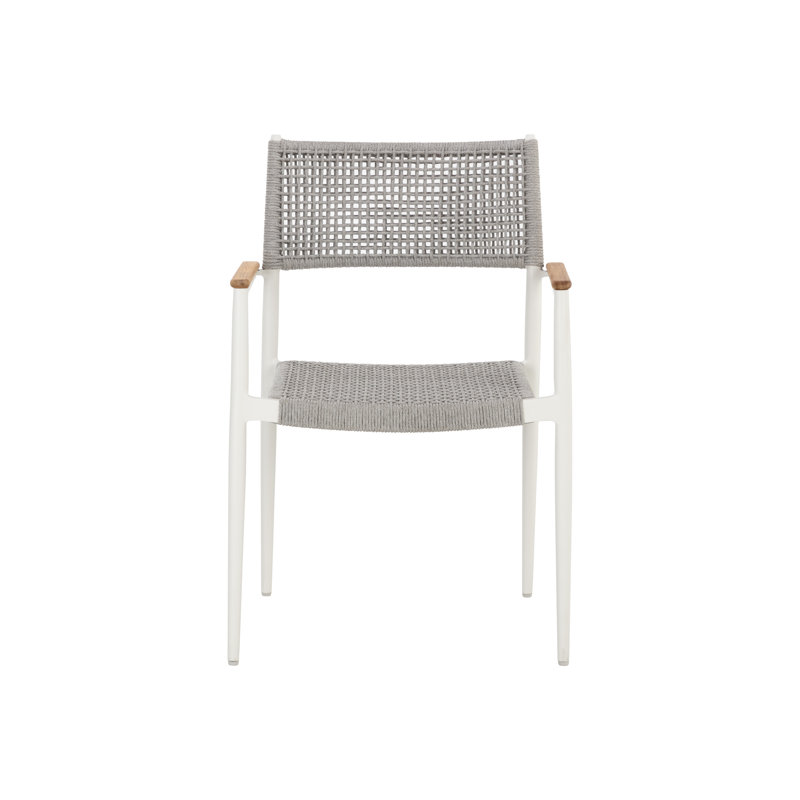 Outdoor Dining Armchair, White