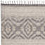 Tribal Southwestern Cream/Light Brown Indoor / Outdoor Area Rug-50649213-50649216