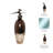 Modern Glass Vase with Sculptural Aluminum Accent, Decorative Metal and Glass Transitional Style Vessel for Contemporary Interiors-68569401