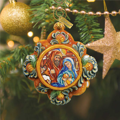 3'' Handmade Holiday Shaped Ornament