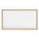Amara Tempered Glass and Aluminum Alloy Framed French Cleat Mounted Wall Mirror
